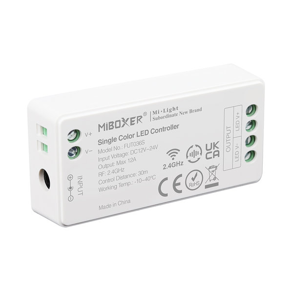 MiBoxer LED Dimmer Mini 1 Kanal 12/24V FUT036S