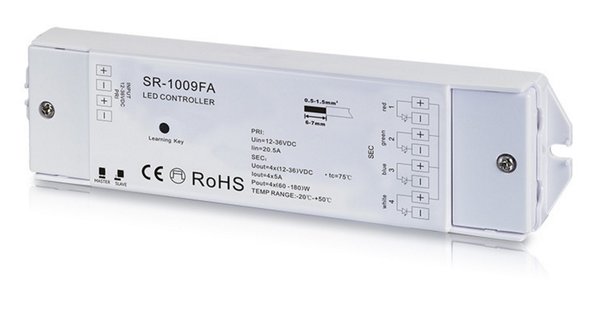 Sunricher SR-1009FA RGBW Controller 12-36VDC 240 - 720W