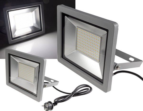 LED-Fluter "CTF-USL 10W-100W IP65, 720- 8100lm, 4200K, Slimline