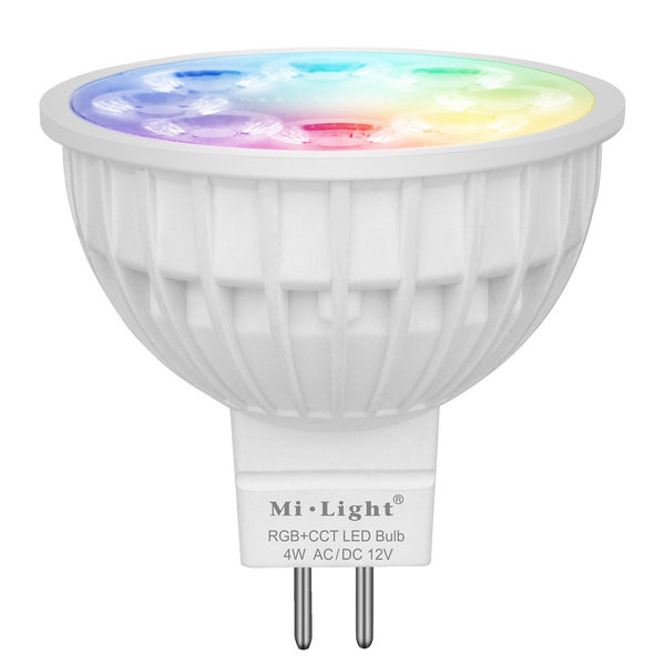 MiBoxer 4W MR16 RGB+CCT LED Spot FUT104 Farbwechsel