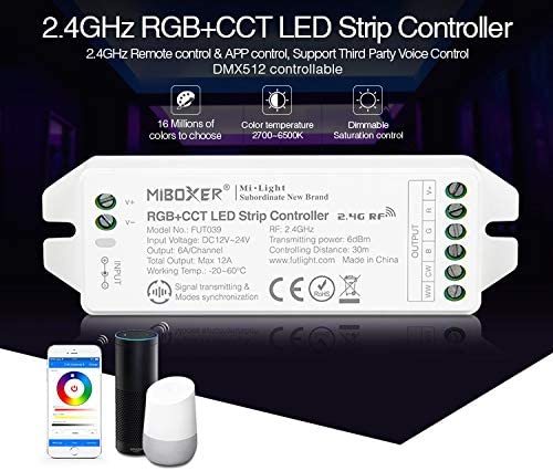 Milight Miboxer 2,4 GHz RGB + CCT Controller FUT039